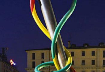 村口精神堡壘雕塑 啞光標(biāo)識(shí)雕塑 公園文化雕塑