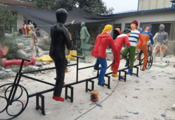 風(fēng)景區(qū)小丑雕塑廠 售樓處廣場雕塑 仿古擺件