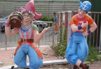 民俗小丑雕塑廠 酒店公園雕塑 風(fēng)景區(qū)擺件