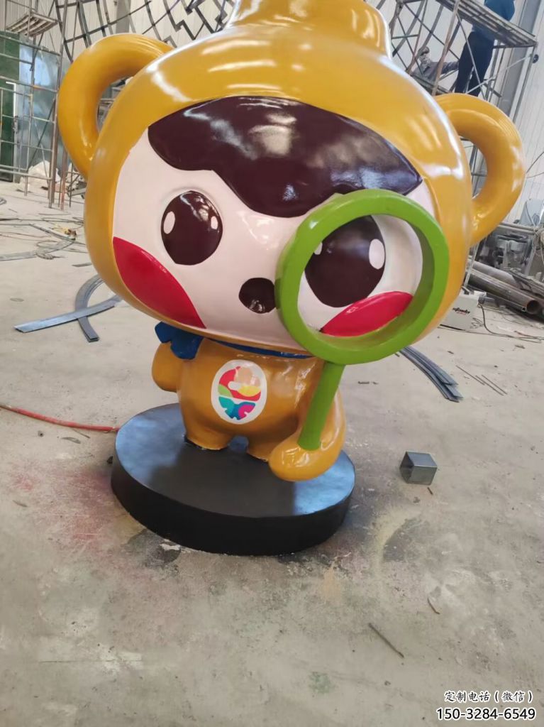 商業(yè)街娃娃雕塑 售樓處雕塑 卡通擺件