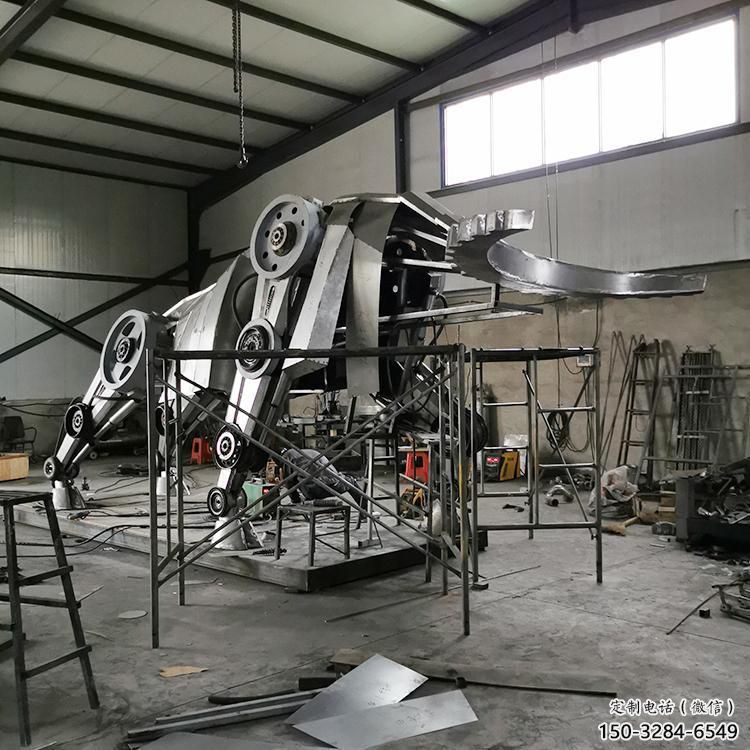 風(fēng)景區(qū)機器人雕塑廠家 售樓處廣場雕塑 仿古擺件