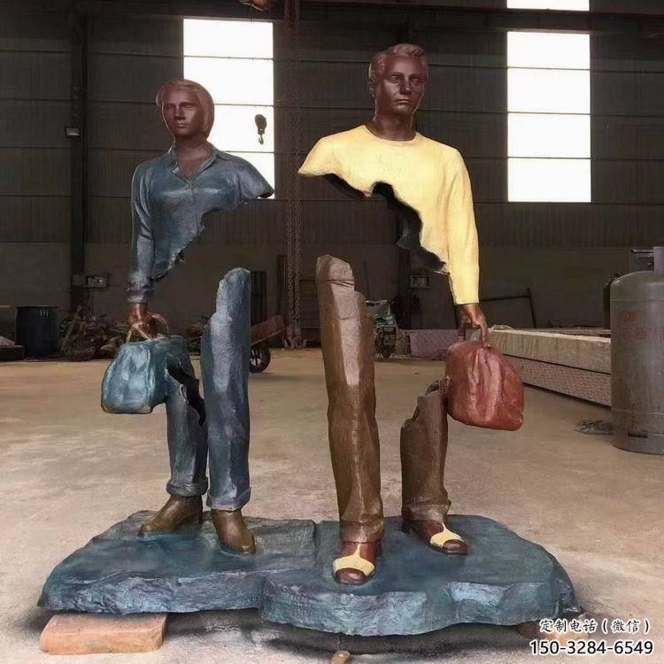人體雕塑 仿真景觀西方雕塑 烤漆肖像雕塑