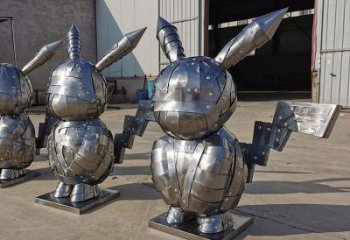 街道機(jī)器人雕塑廠家 現(xiàn)代景觀動(dòng)漫雕塑 彩繪卡通雕塑