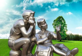 少先隊員雕塑廠家 庭院學(xué)生雕塑 學(xué)校擺件