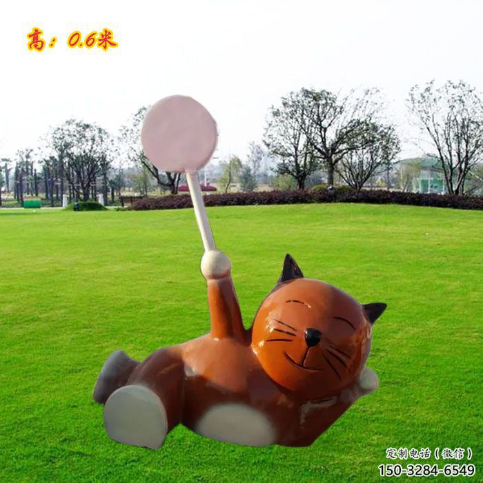 創(chuàng)意機(jī)器貓雕塑 步行街店門口雕塑 卡通小品