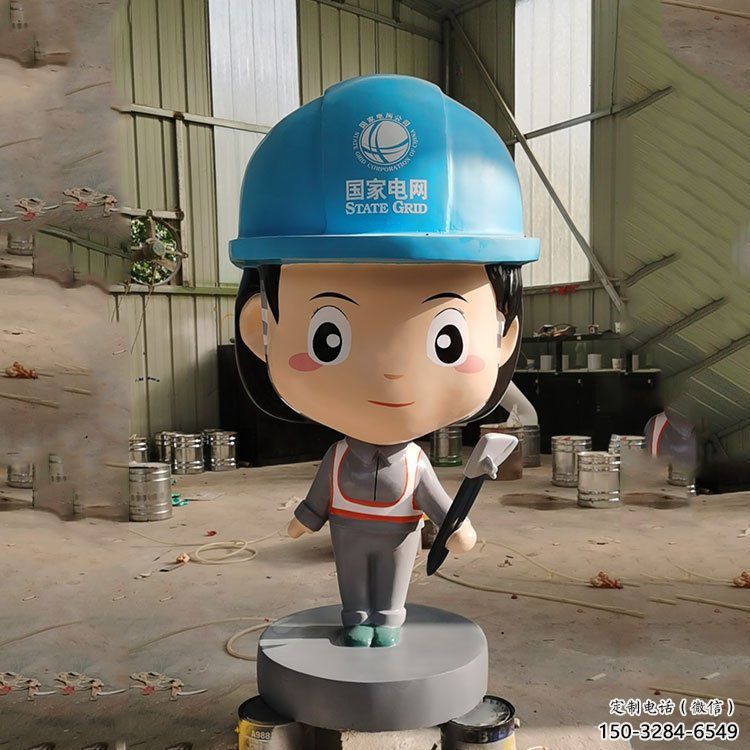 步行街工人雕塑 游樂場民俗雕塑 鑄造勞動(dòng)雕塑