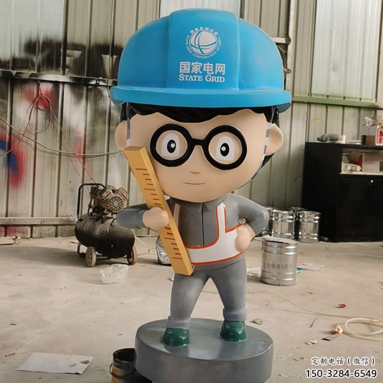 建筑工人雕塑 景觀美陳民俗雕塑 現(xiàn)代勞動(dòng)雕塑