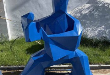 仿古太極雕塑廠家 庭院彩繪雕塑 田間小品