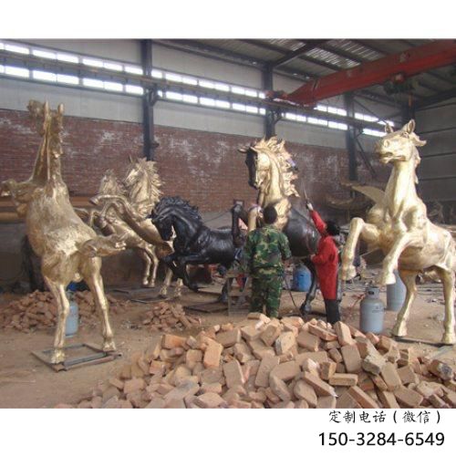 田間騎馬人雕塑 古羅馬民俗雕塑 園林?jǐn)[件