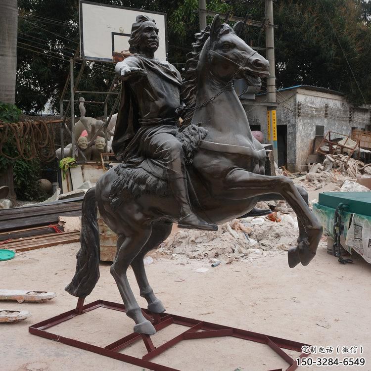 園林騎馬人雕塑 風(fēng)景區(qū)民俗雕塑 廣場(chǎng)小品