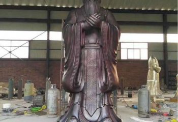 售樓處孔子雕塑 商業(yè)街雕塑 學校擺件