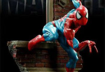 大型蜘蛛俠雕塑 步行街卡通雕塑 動(dòng)漫擺件