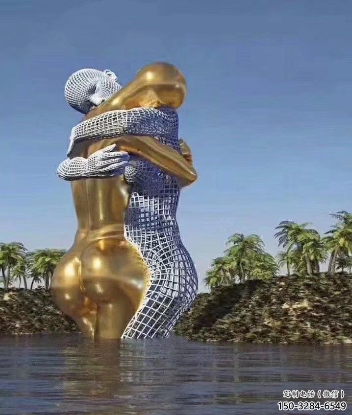 園林情侶雕塑 風(fēng)景區(qū)幸福雕塑 廣場(chǎng)小品