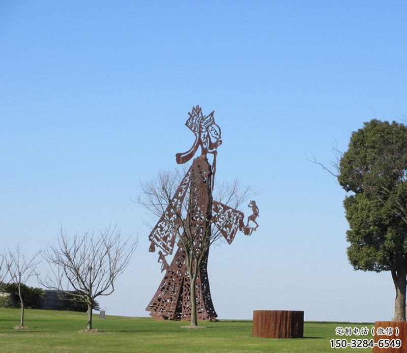 住宅小區(qū)皮影雕塑 仿古雕塑 公園傳統(tǒng)雕塑