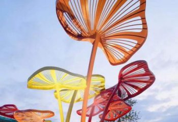 房地產扇子雕塑 現(xiàn)代景觀雕塑 幾何扇形雕塑