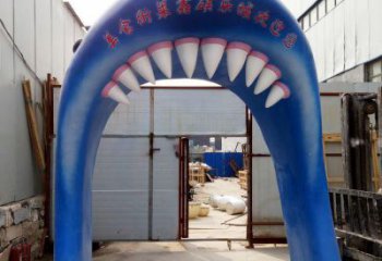 村口大門雕塑 啞光景觀雕塑 公園拱門雕塑