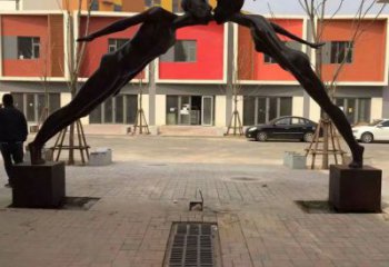 房地產(chǎn)大門雕塑 剪影景觀雕塑 鍛造拱門雕塑