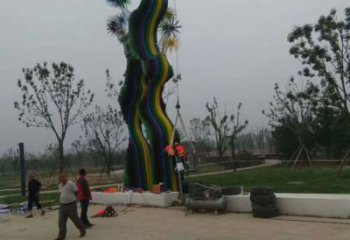 企業(yè)大門雕塑 鑄造公園雕塑 歐式拱門雕塑