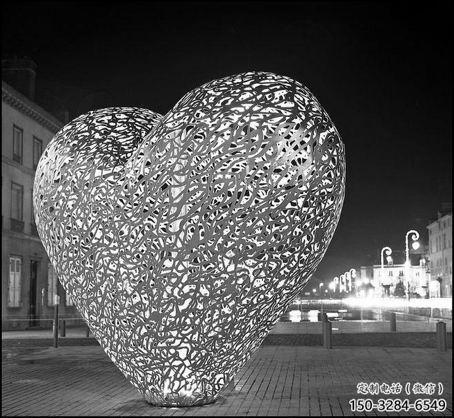 愛心雕塑 創(chuàng)意企業(yè)雕塑 公園雕塑