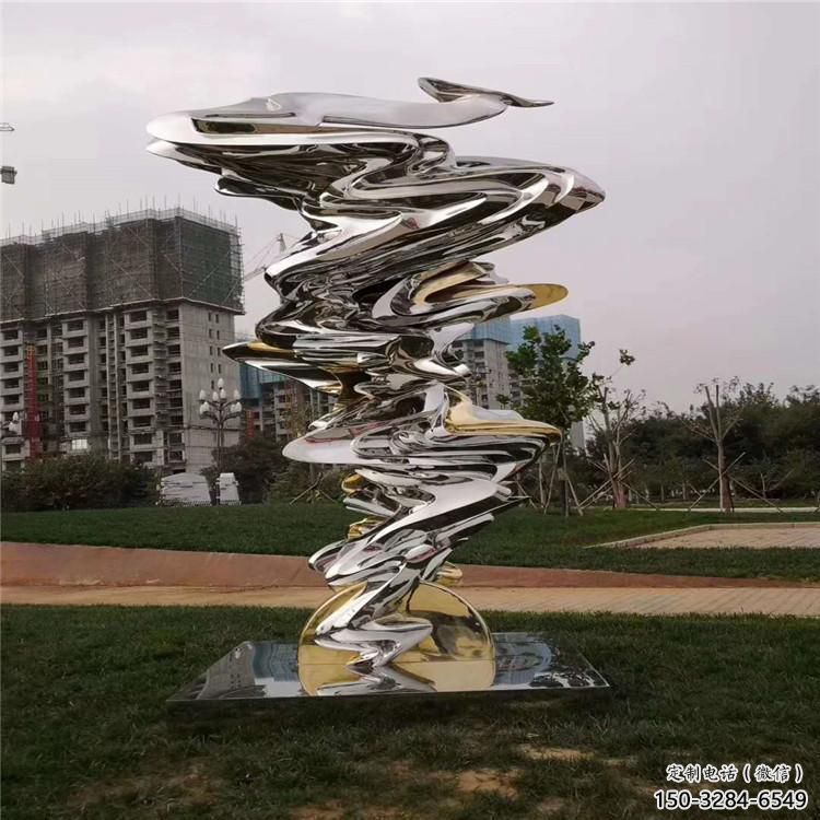 大門口浪花雕塑 發(fā)光公園波浪雕塑 仿真波浪雕塑