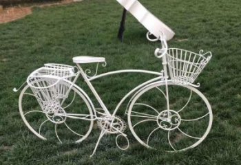 草地自行車雕塑 現(xiàn)代校園運動員雕塑 大型體育雕塑