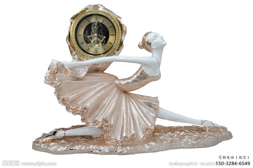 廣場(chǎng)鐘表雕塑 抽象時(shí)鐘雕塑 烤漆雕塑