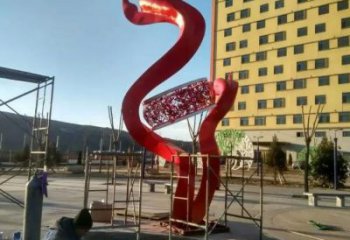 水景大鼓雕塑 彩繪剪紙雕塑 現(xiàn)代鑼鼓雕塑