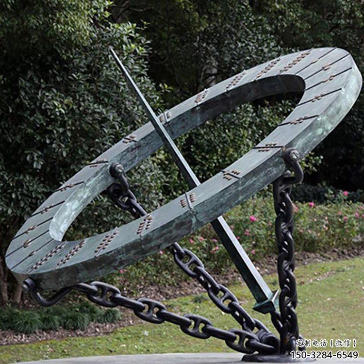 日晷雕塑 仿真計(jì)時(shí)雕塑 大型雕塑