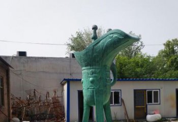 彩繪酒杯雕塑 電鍍現(xiàn)代杯子雕塑 公園酒杯子雕塑