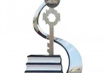 仿古鑰匙雕塑 騰飛雕塑 房地產(chǎn)金鑰匙雕塑