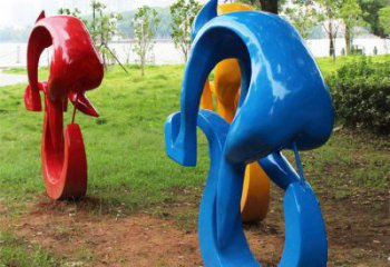 現代賽車雕塑 大型別墅區(qū)賽車人雕塑 彩繪體育雕塑