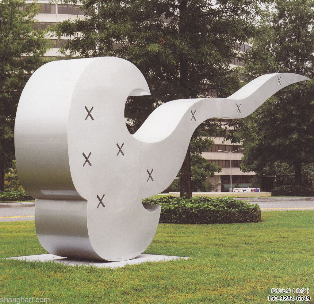 現(xiàn)代如意雕塑 大型別墅區(qū)建筑雕塑 彩繪雕塑