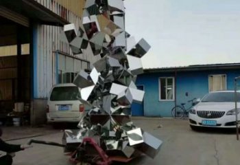 鍛造鵝卵石雕塑 景觀雕塑 戶外空心石雕塑