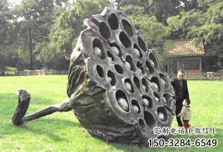 歐式蓮蓬雕塑 抽象希望植物雕塑 景觀雕塑