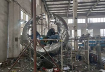 創(chuàng)意水花雕塑 啞光水景雕塑 公園雕塑