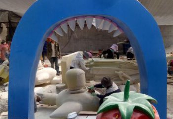 公園大門(mén)雕塑