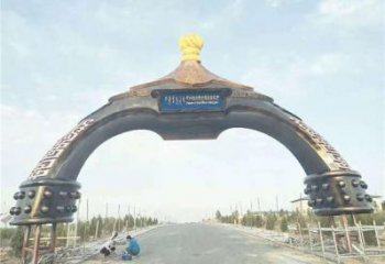 廣場(chǎng)大門(mén)雕塑