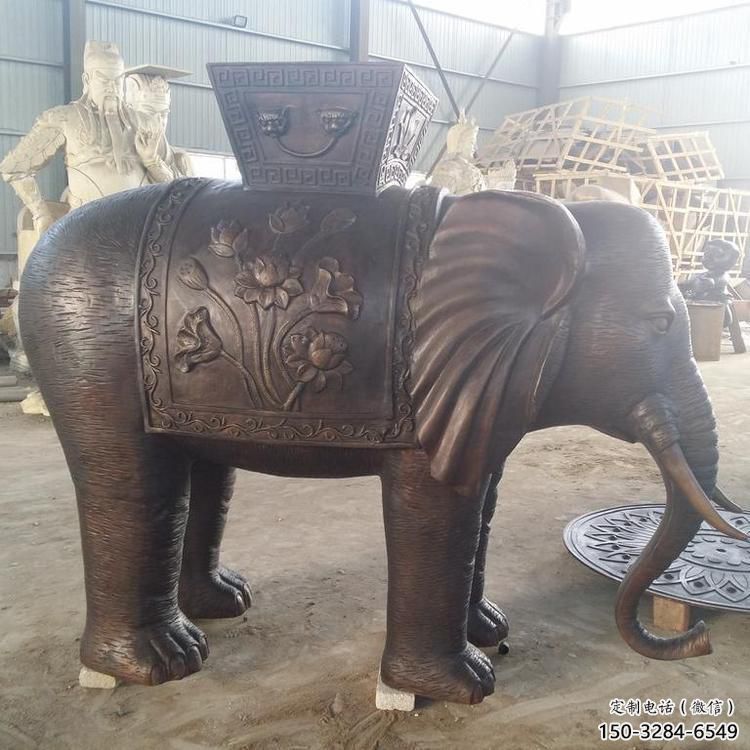 大象雕塑常用，景觀概念，紅銅大象雕塑供求