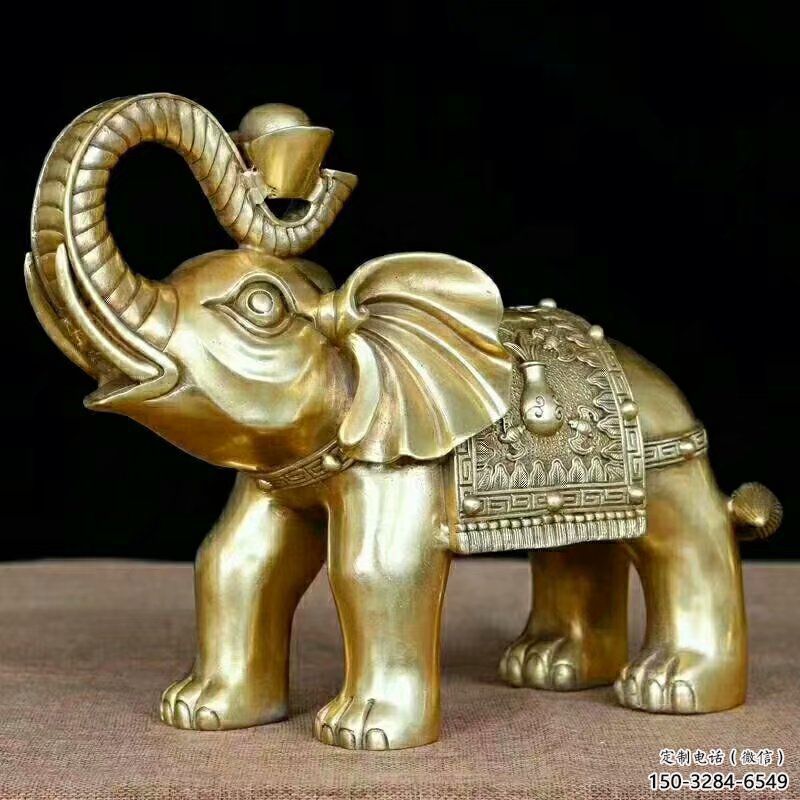 大象雕塑精品，景觀概念，黃銅大象雕塑通用