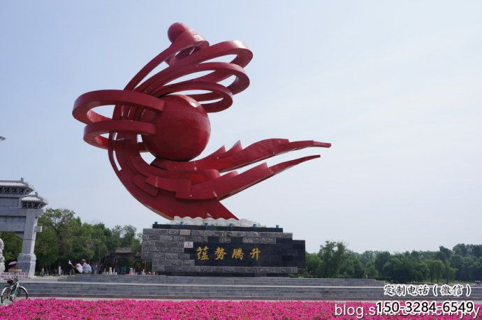 公園中國(guó)夢(mèng)雕塑廠家，紅色黨建主題，宣傳紀(jì)念雕塑