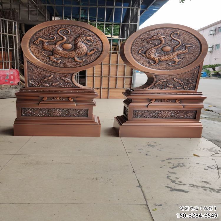 神獸浮雕通用，街景小品，動(dòng)物浮雕制造廠家