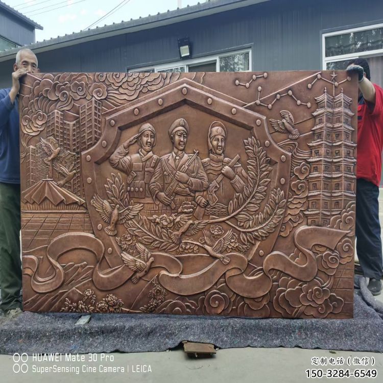 黨建浮雕建筑廠家，城區(qū)小品，黨建浮雕制造商