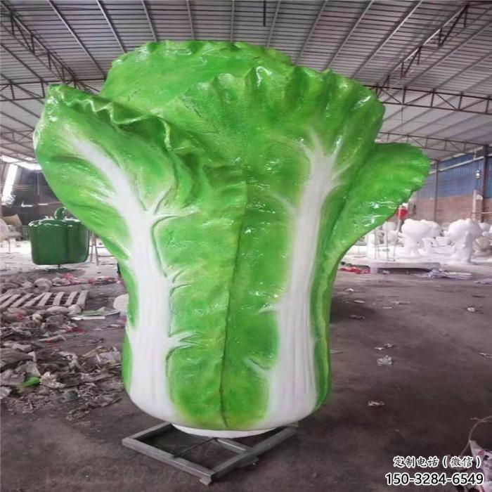 果籃雕塑精選，露天雕塑，景觀白菜果籃雕塑訂做