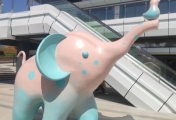 現(xiàn)代大象雕塑承接，歐式風(fēng)格，廣場(chǎng)彩繪大象雕塑精選