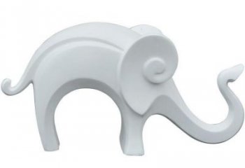 幾何大象雕塑通用，花園小品，廣場(chǎng)大象雕塑優(yōu)價(jià)