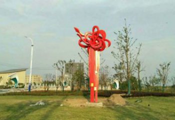 景觀中國(guó)結(jié)雕塑