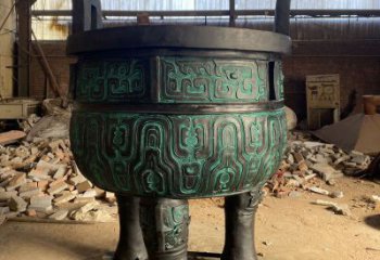 圓鼎雕塑，銅器景觀雕塑，鑄銅工藝