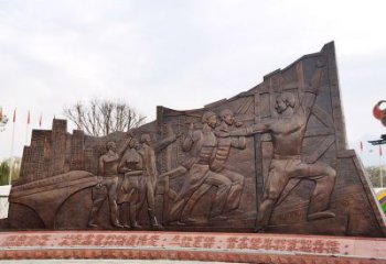 浮雕景觀制造，街景小品，景觀黨建浮雕優(yōu)價(jià)