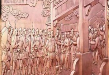 景觀浮雕廠家，彩鋼制作，大型黨建浮雕公司