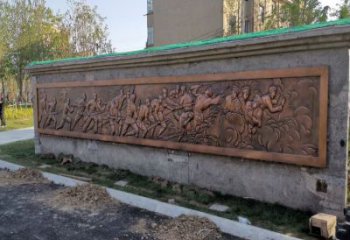 景觀浮雕制造廠家，革命風(fēng)格，黨建浮雕定價